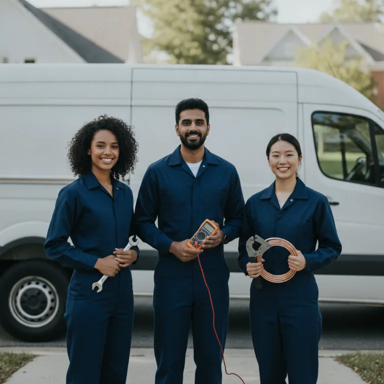 HVAC team in Hastings
